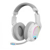 Casque Gamer sans fil Mars Gaming MHW-100 RGB (Blanc)