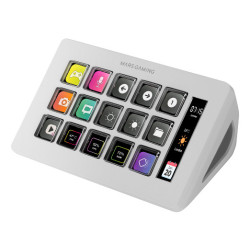 Console de streaming Mars Gaming Stream Deck Slim MSD-One (Blanc)