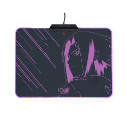 Tapis de Souris Lexip Tsume Naruto Shippuden Sasuke  - Taille M (Noir)
