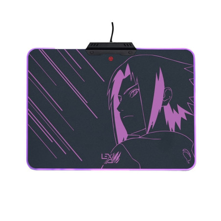 Tapis de Souris Lexip Tsume Naruto Shippuden Sasuke  - Taille M (Noir)