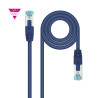 Câble Cordon réseau RJ45 Nanocable Catégorie 7 S-FTP (S FTP) Droit 1m (Bleu)