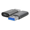 Adaptateur USB 3.2 Type C Trust vers USB Type A M F (Gris)