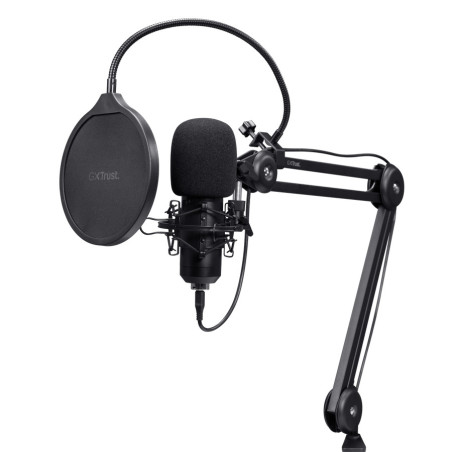 Microphone sur pied Trust GXT 270 Emita II+ (Noir)