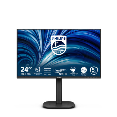Ecran 24" Philips Business Monitor 24B2N3200J Full HD 120Hz (Noir)