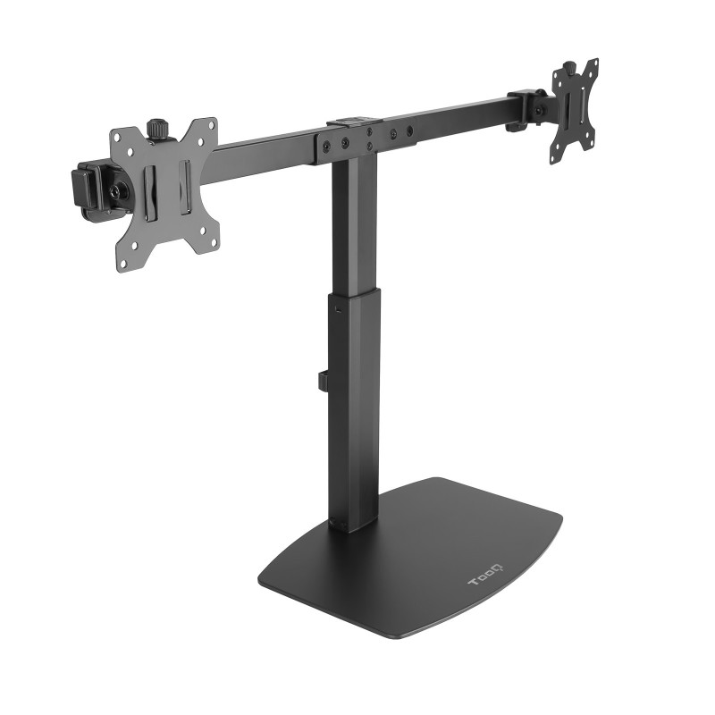 Support double-écran à poser Tooq DB1727TN 17"-27" (6kg max) (Noir)