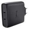Chargeur secteur Trust Maxo 2x port USB-C - 100W (Noir)