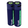 Pack de 2 piles rechargeables par USB-C Trust type AA - 1700 mAh (R06)