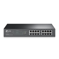 Switch réseau ethernet Gigabit TP-Link Easy Smart TL-SG1016PE - 16 ports dont 8x PoE