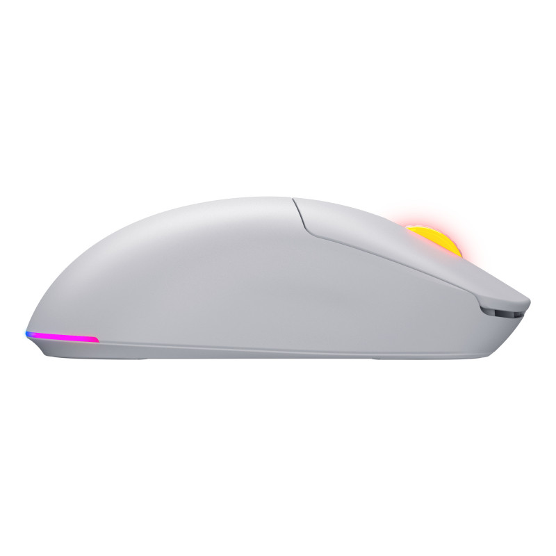Souris sans fil Gamer Hator Quasar 3 (Blanc)