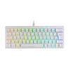 Clavier Gamer mécanique (Brown Switch) Mars Gaming MKMiniPro (Blanc)