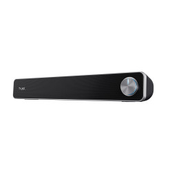 Enceinte barre de son Trust Arys filaire (Noir)