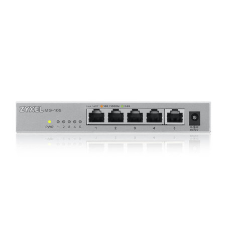 Switch réseau ethernet Gigabit Zyxel XMG-105 - 5 ports + 1SFP