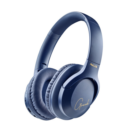 Casque Micro sans fil Bluetooth NGS Artica Greed (Bleu)
