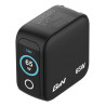 Mini chargeur secteur Verbatim avec écran x2 USB C + x1 USB A 65w (Noir)