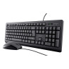 Pack 2en1 (Clavier Souris) Trust Primo (Noir)