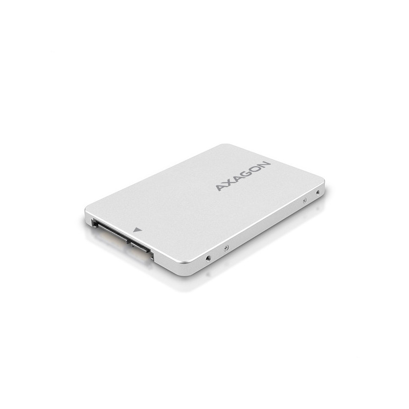 Adaptateur 2,5" Axagon RSS-M2SD pour disque M.2 S-ATA (Argent)