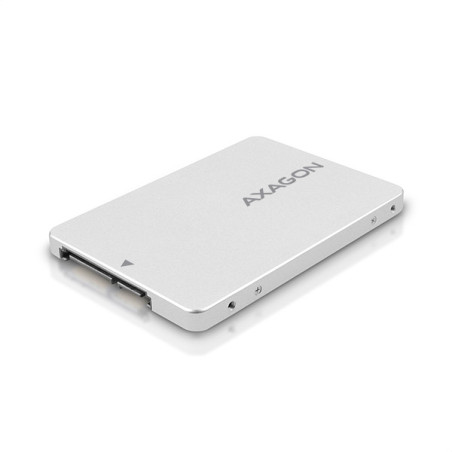 Adaptateur 2,5" Axagon RSS-M2SD pour disque M.2 S-ATA (Argent)