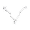 Support double-écran à fixer Tooq DB4132TNR 17"-32" (9kg max) (Blanc)