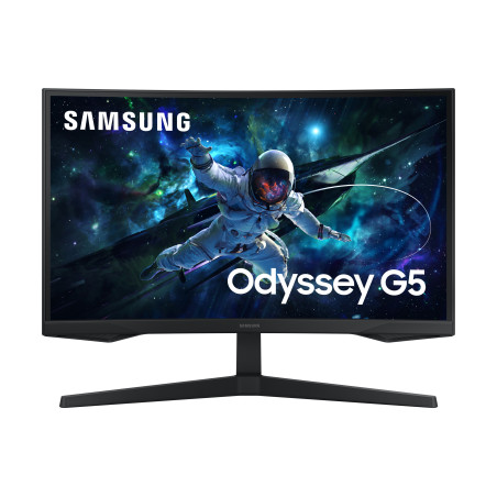 Ecran incurvé 27" Samsung Odyssey G5 G55C Quad HD 165Hz (Noir)