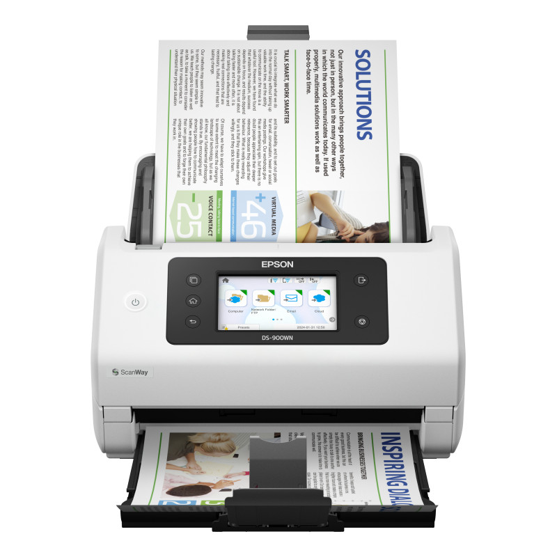 Scanner Epson WorkForce DS-900WN (Blanc)