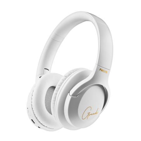 Casque Micro sans fil Bluetooth NGS Artica Greed (Blanc)