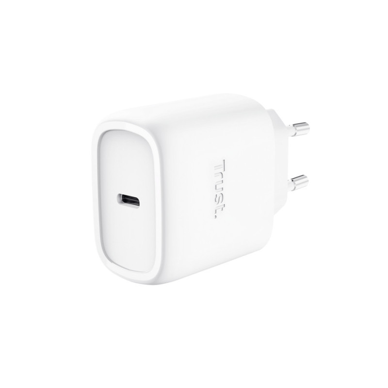 Chargeur secteur Trust Maxo USB-C - 45W- Cable 2m inclus (Blanc)