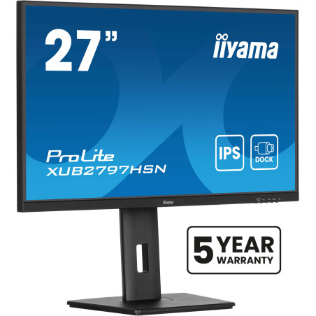 Ecran 27" Iiyama ProLite XUB2797HSN-B2 Full HD 100Hz (Noir)