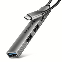 Hub USB-C 3.2 Axagon HUE-STC - 4 ports (Gris)