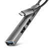 Hub USB-C 3.2 Axagon HUE-STC - 4 ports (Gris)