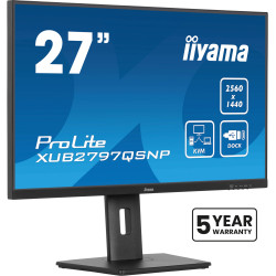 Ecran 27" Iiyama ProLite XUB2797QSNP-B1 Quad HD 100Hz (Noir)
