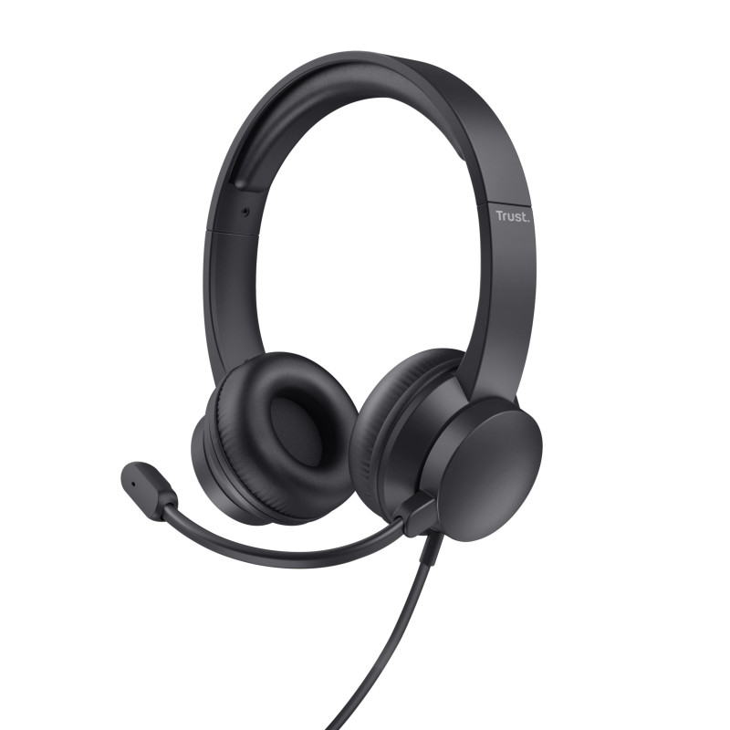 Casque Micro Trust Ayda PC (Noir)