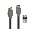 Câble HDMI 2.1 Lindy 2m M M (Noir Gris)