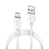 Cable NGS Zyro USB-A C M M 1m 15W (Blanc)