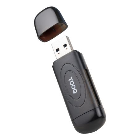 Lecteur de Cartes externe USB-A 3.0 TooQ TQR-3002B (Gris)