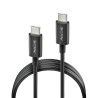 Cable NGS Zyro USB-C M M 1m 60W (Noir)