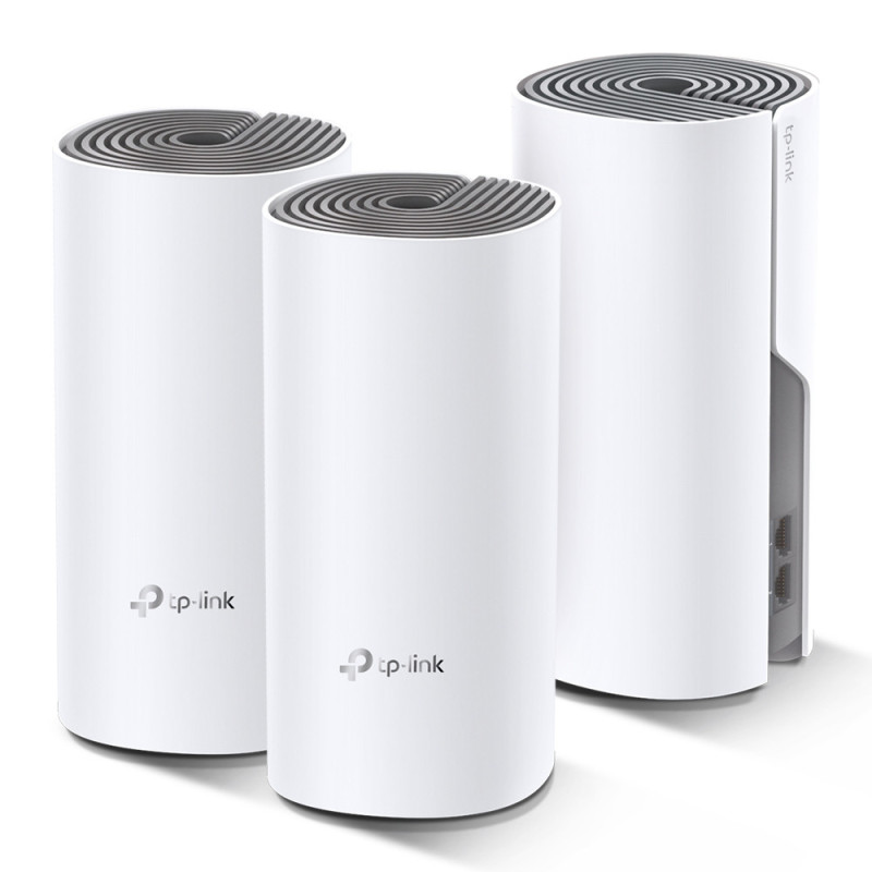 Système WiFi Mesh TP-Link Deco E4 AC1200 (3 pièces)
