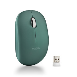 Souris sans fil NGS Fog Pro (Vert)