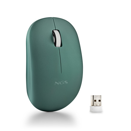 Souris sans fil NGS Fog Pro (Vert)