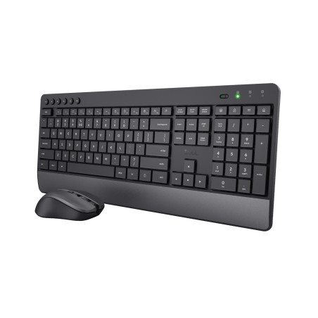 Pack 2en1 (Clavier Souris) sans fil Trust Trezo (Noir)
