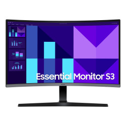 Ecran incurvé 27" Samsung Essential Monitor LS27D392GAUXEN Full HD 100Hz(Noir)