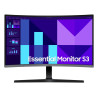 Ecran incurvé 27" Samsung Essential Monitor LS27D392GAUXEN Full HD 100Hz(Noir)