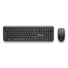 Pack 2en1 (Clavier Souris) sans fil NGS Serenity Silencieux (Noir)