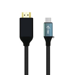 Cable Adaptateur USB-C I-Tec vers HDMI 1,5m M M (Noir)