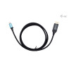 Cable Adaptateur USB-C I-Tec vers DisplayPort 1,5m M M (Noir)