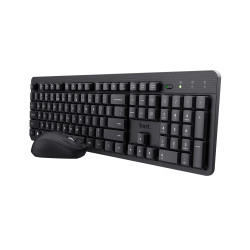 Pack 2en1 (Clavier Souris) silencieux sans fil Trust Ody II (Noir)