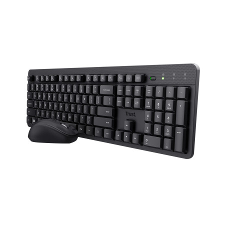Pack 2en1 (Clavier Souris) silencieux sans fil Trust Ody II (Noir)