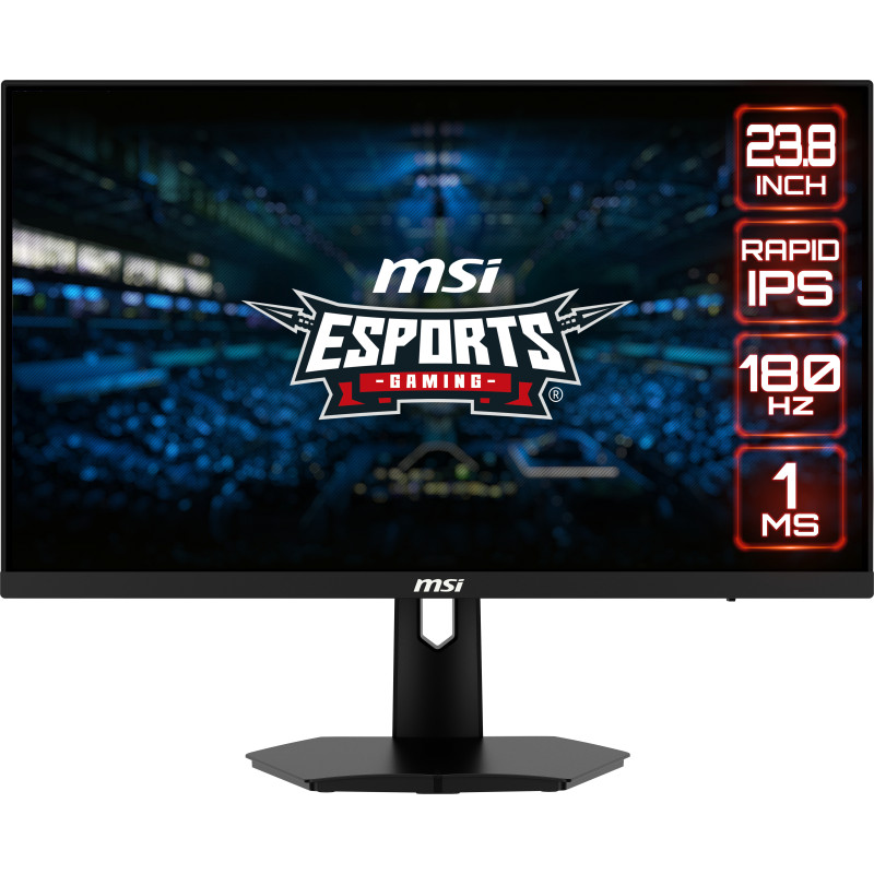 Ecran 24" MSI Gaming G244F E2 Full HD 180Hz (Noir)