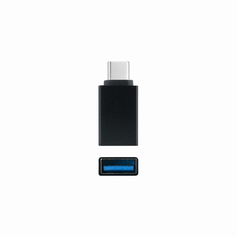 Adaptateur Nanocable USB-C A 3.1 (Noir)