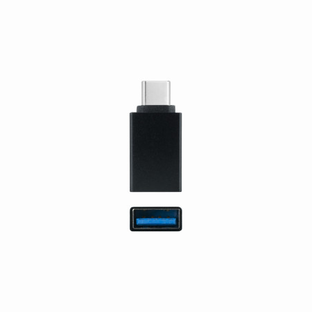 Adaptateur Nanocable USB-C A 3.1 (Noir)