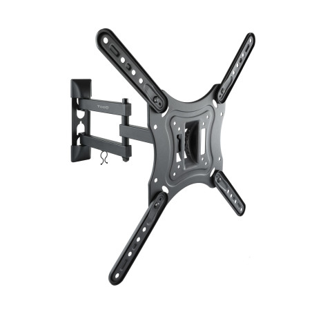 Support mural pour écran Tooq LP6055TN 23"-55" (30kg max) (Noir)